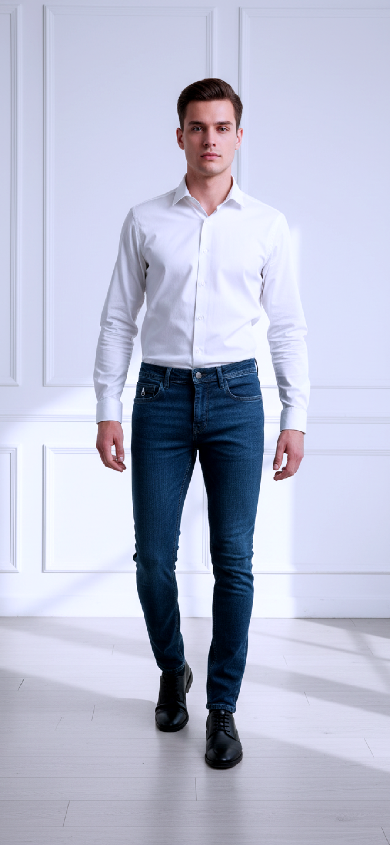 Men's solid Jeans
