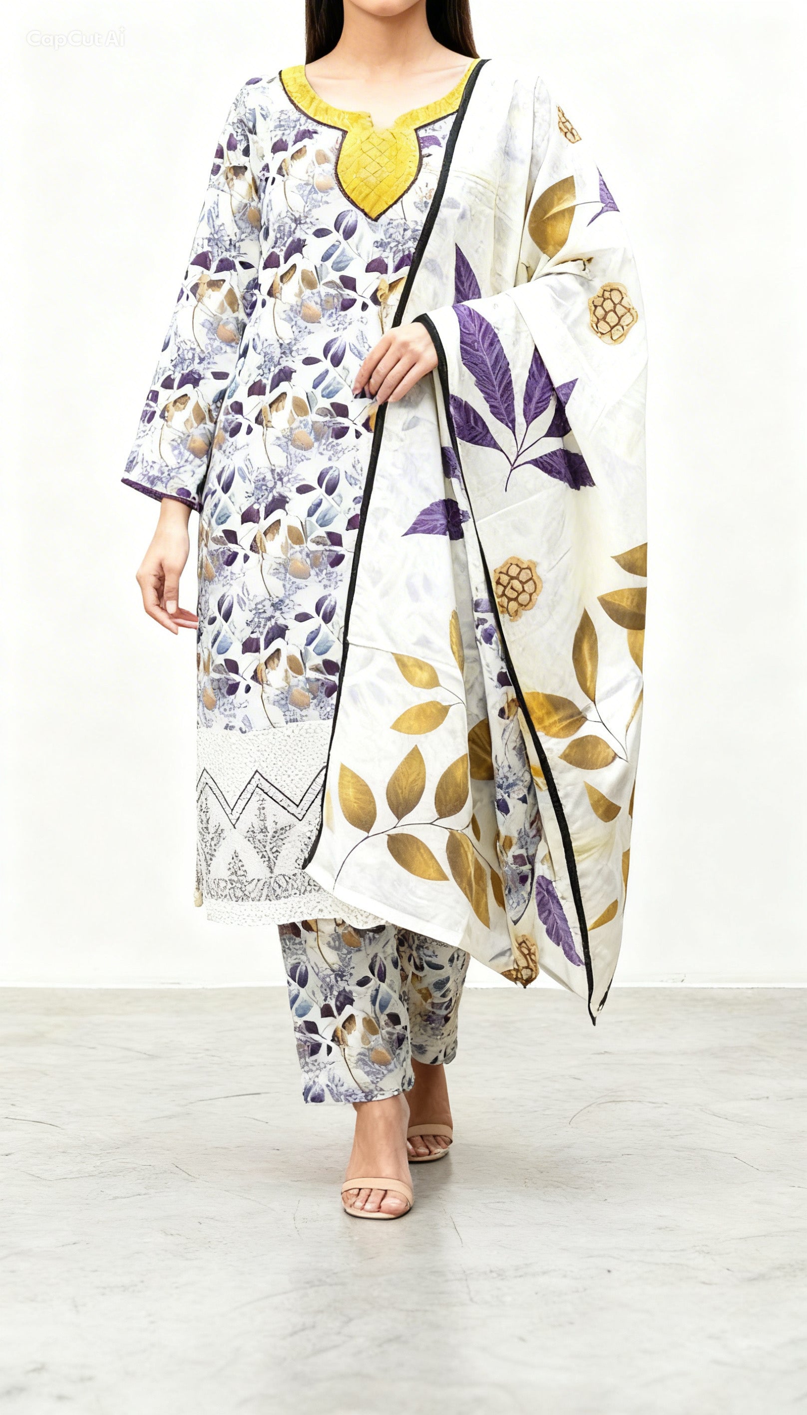 Lawn 3-Piece Suit