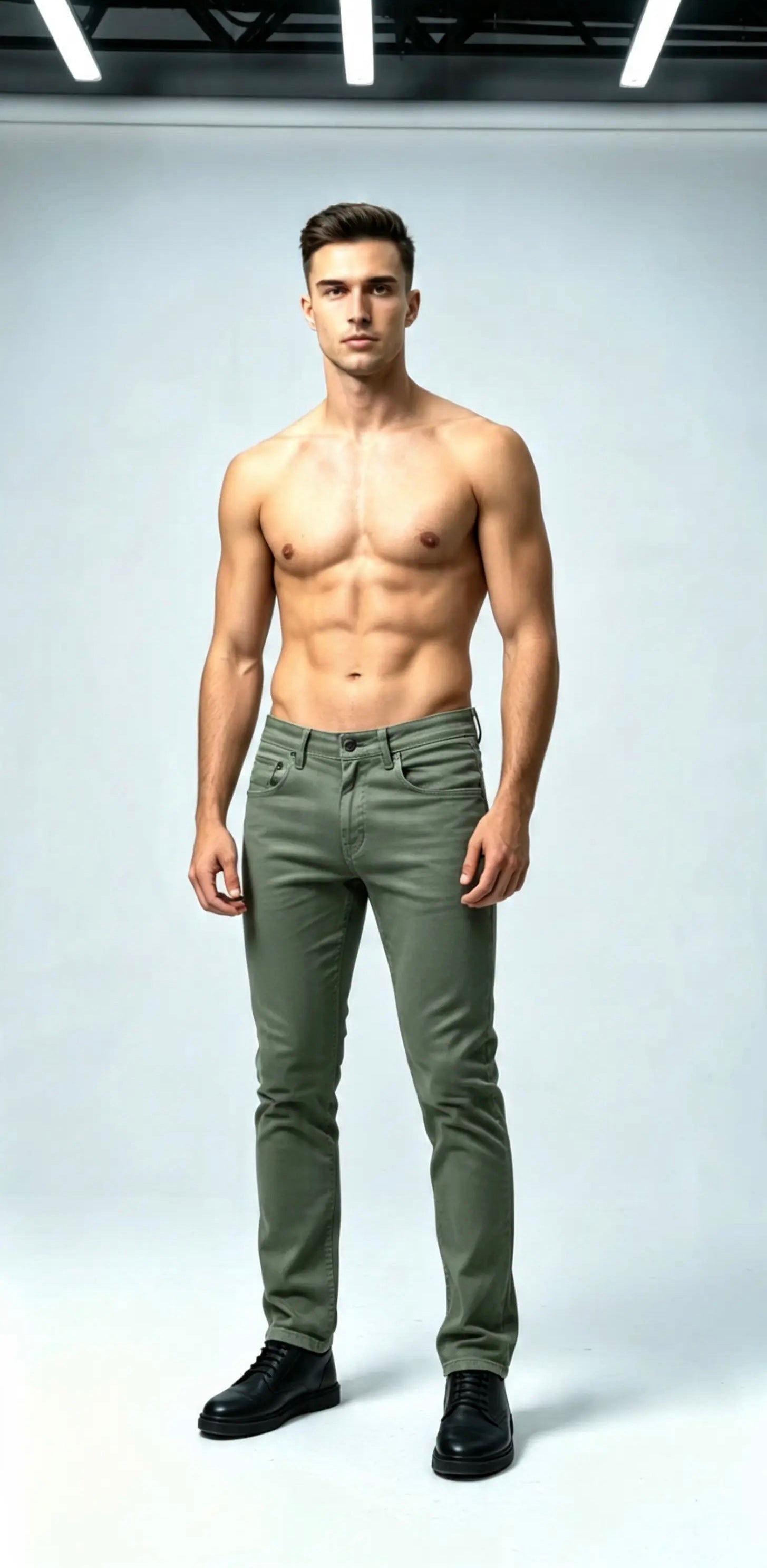Men's Solid Jeans