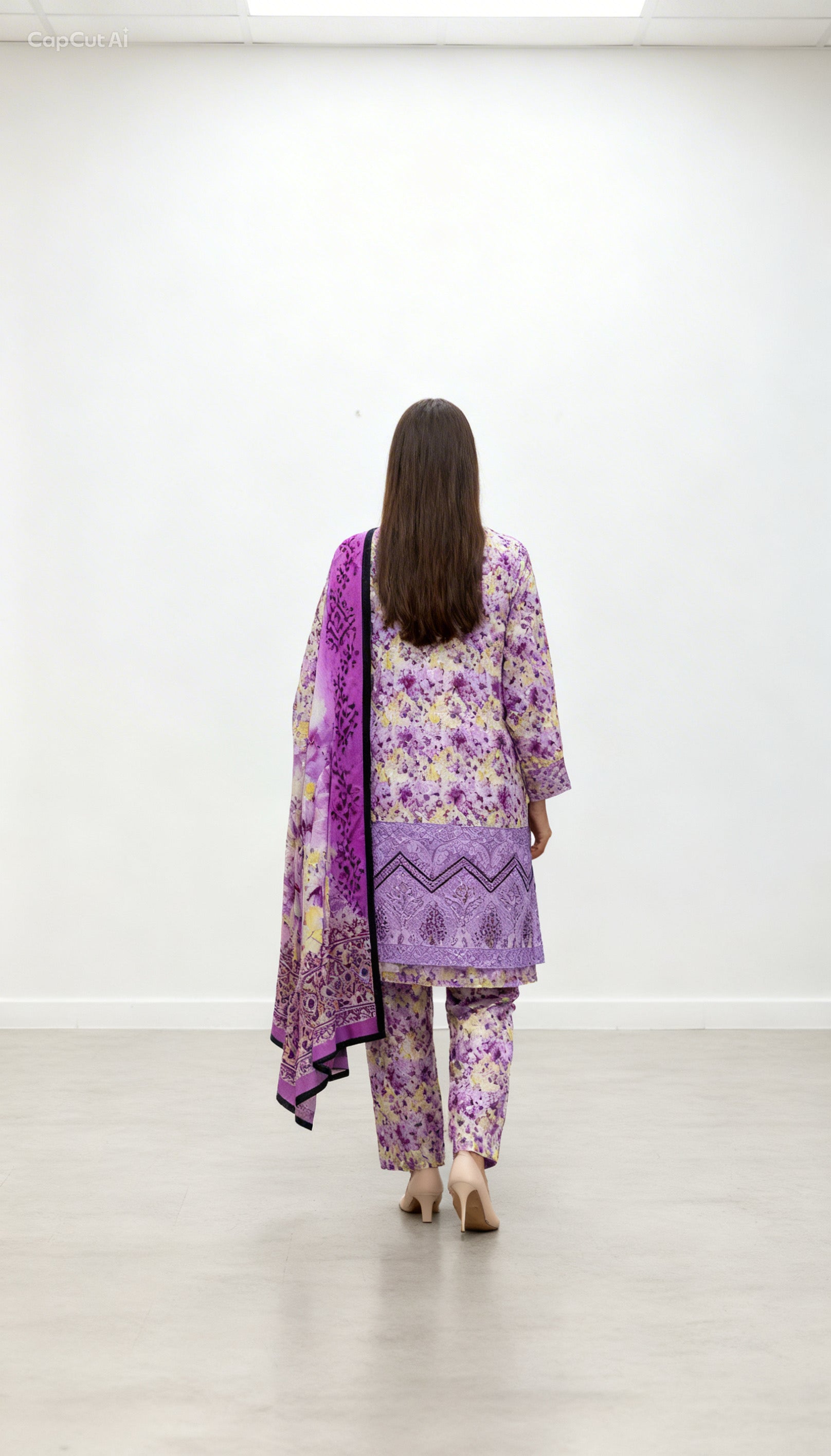 Lawn 3- peice suit