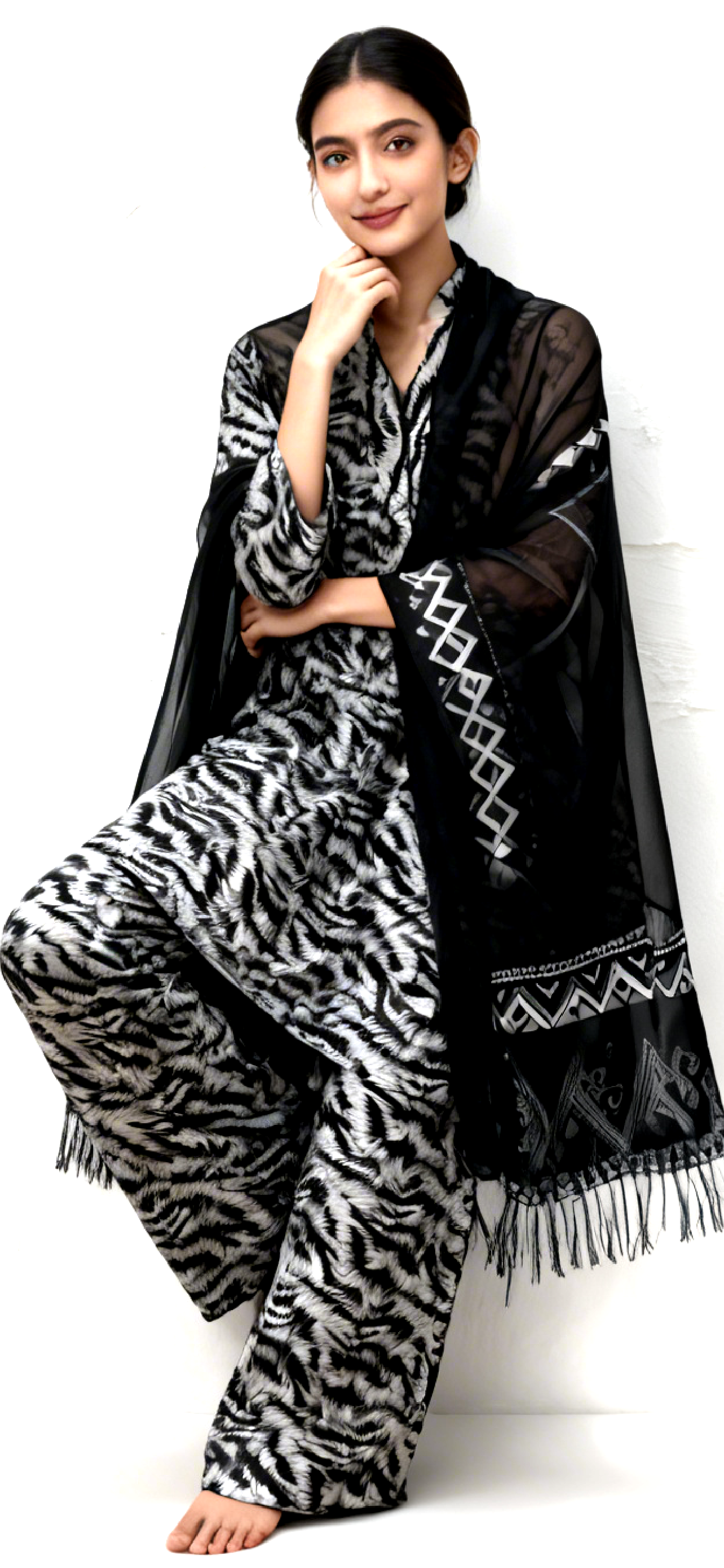 Lawn 3-peice suit