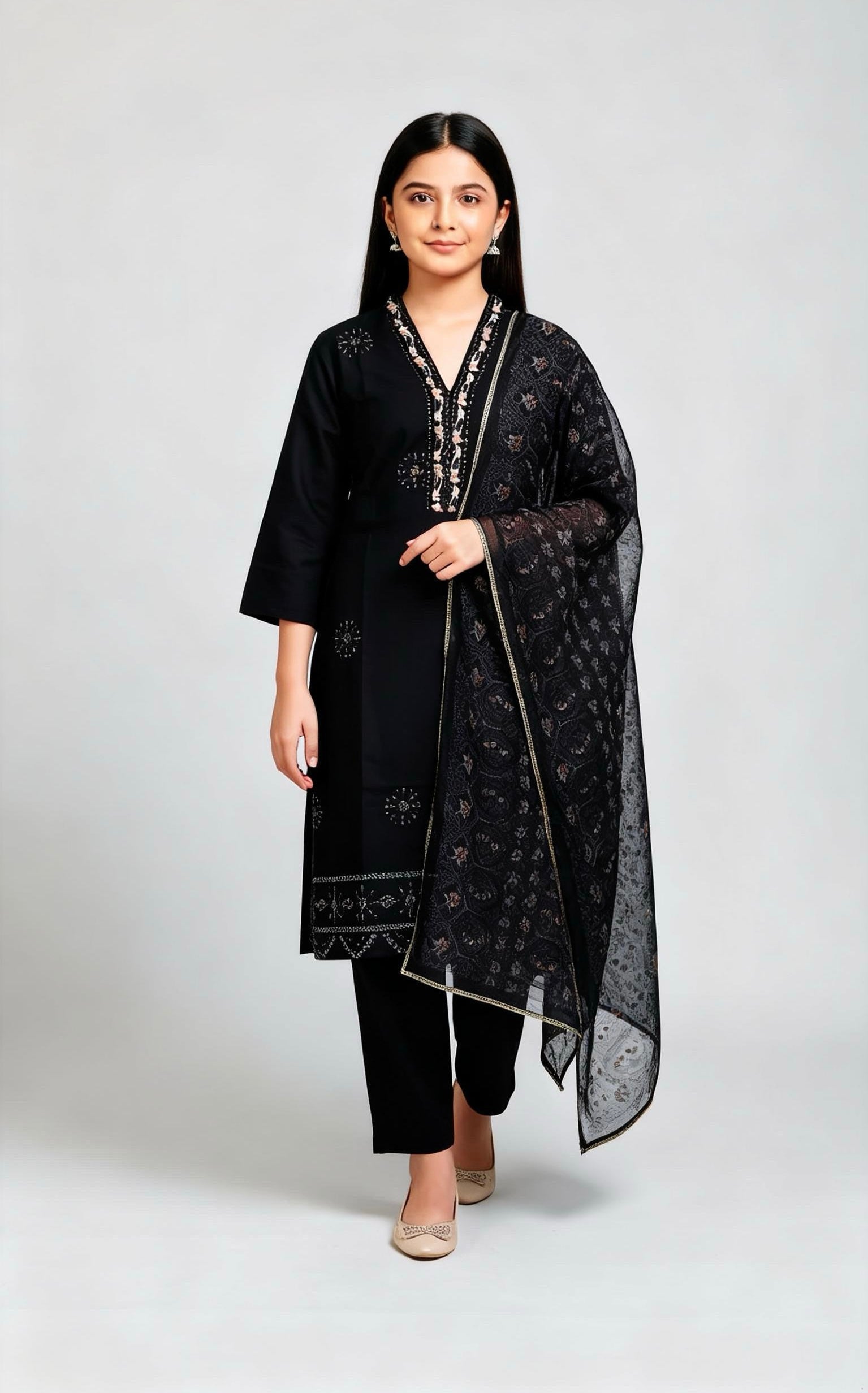 Embroidered Outfit