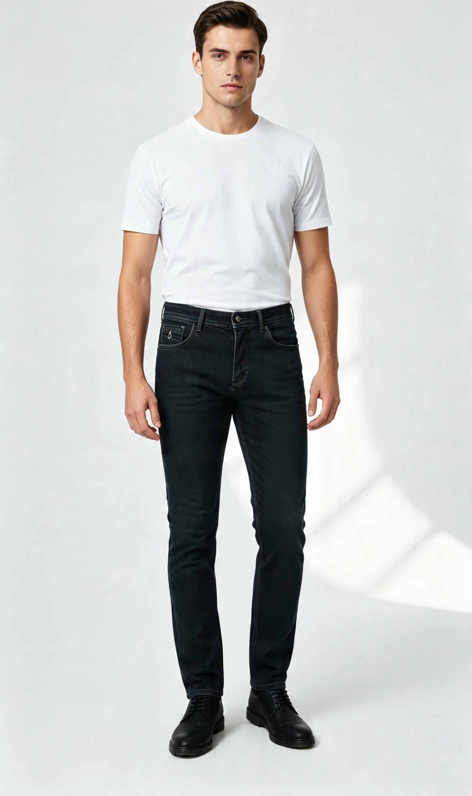 Men's solid Jeans