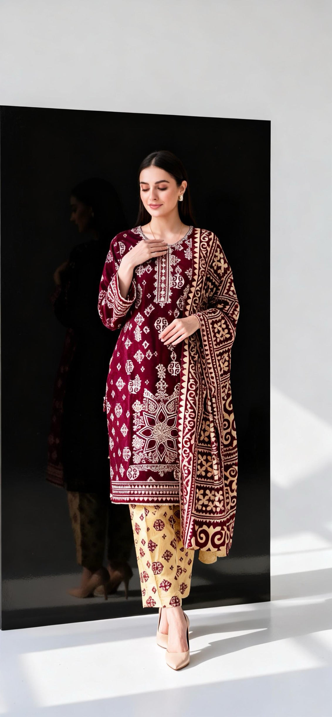 Embroidered Dress