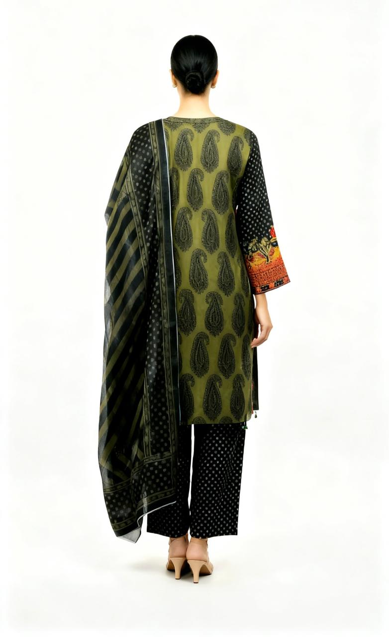 Luxury Embroidered Suit