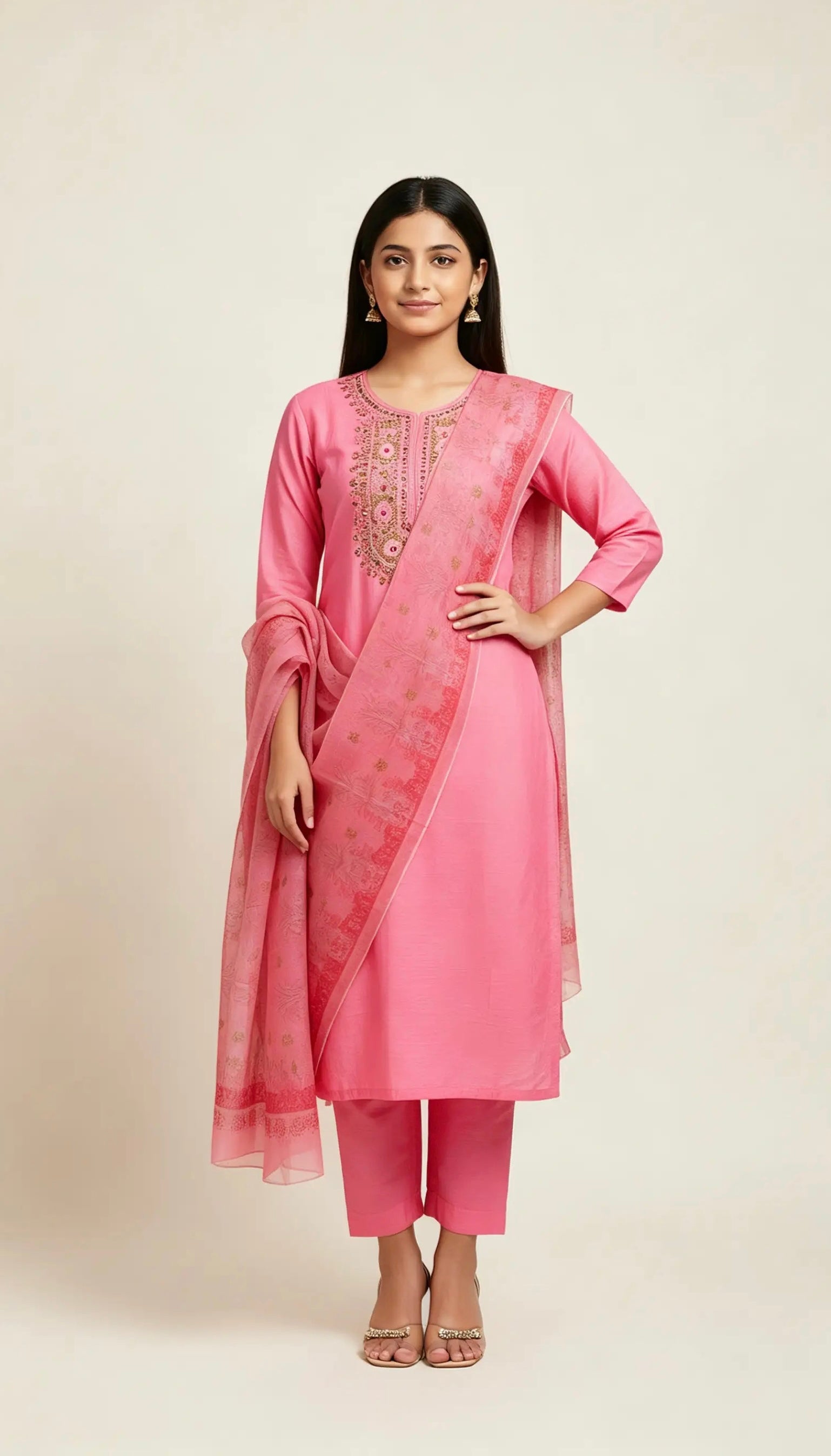 Embroidered Dress