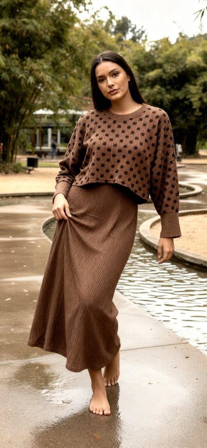 Brown Maxi