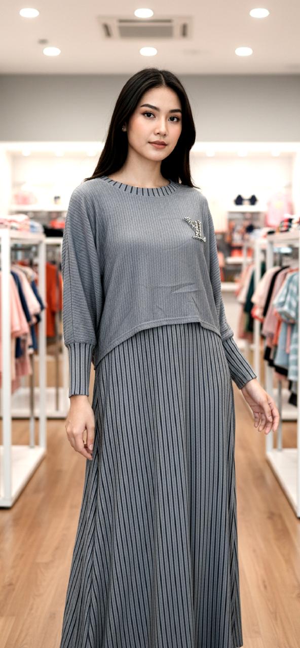 Grey Maxi