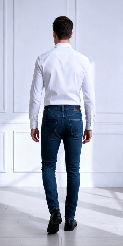 Men's solid Jeans