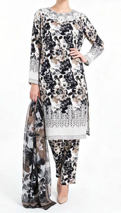 Luxury lawn Outfit