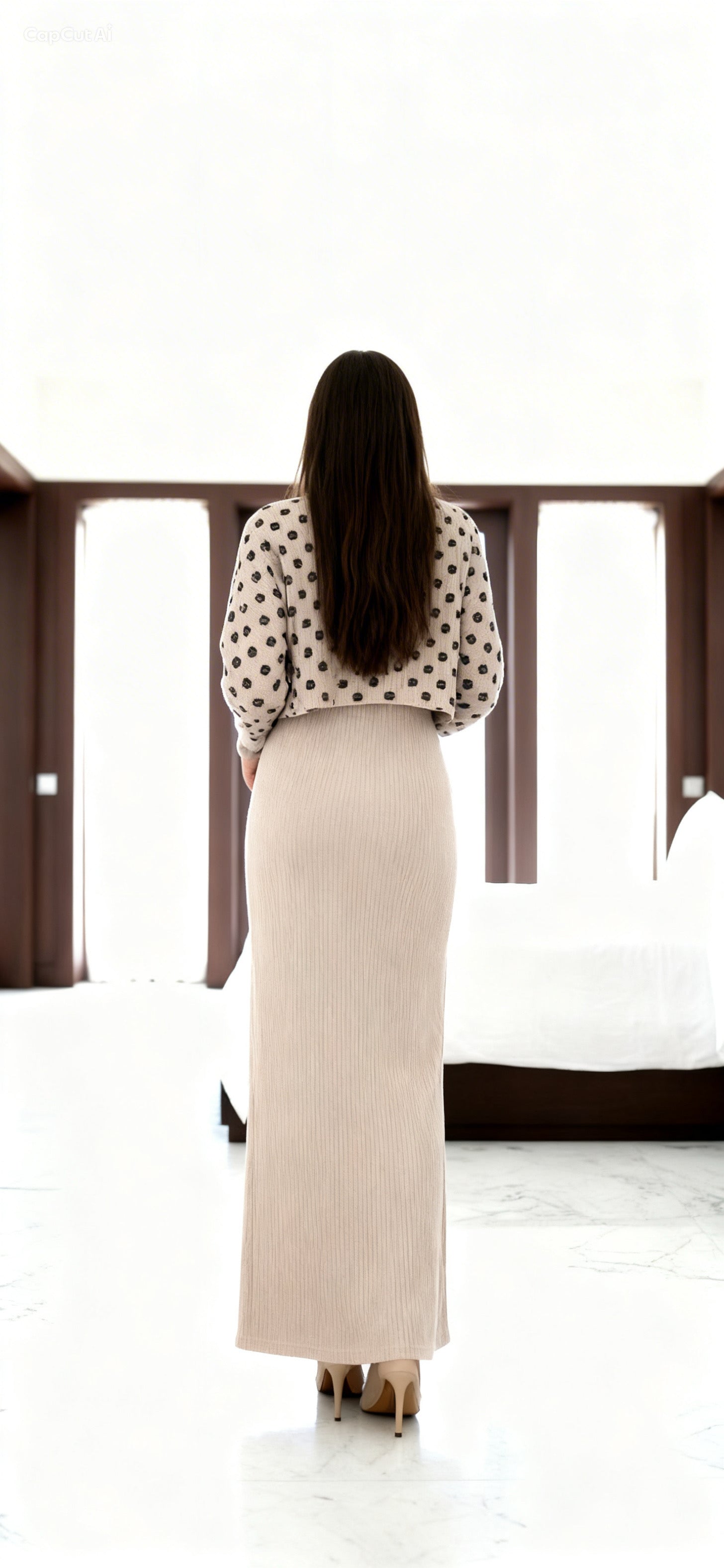 Beige Maxi