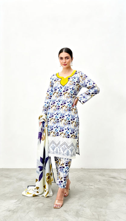 Lawn 3-Piece Suit
