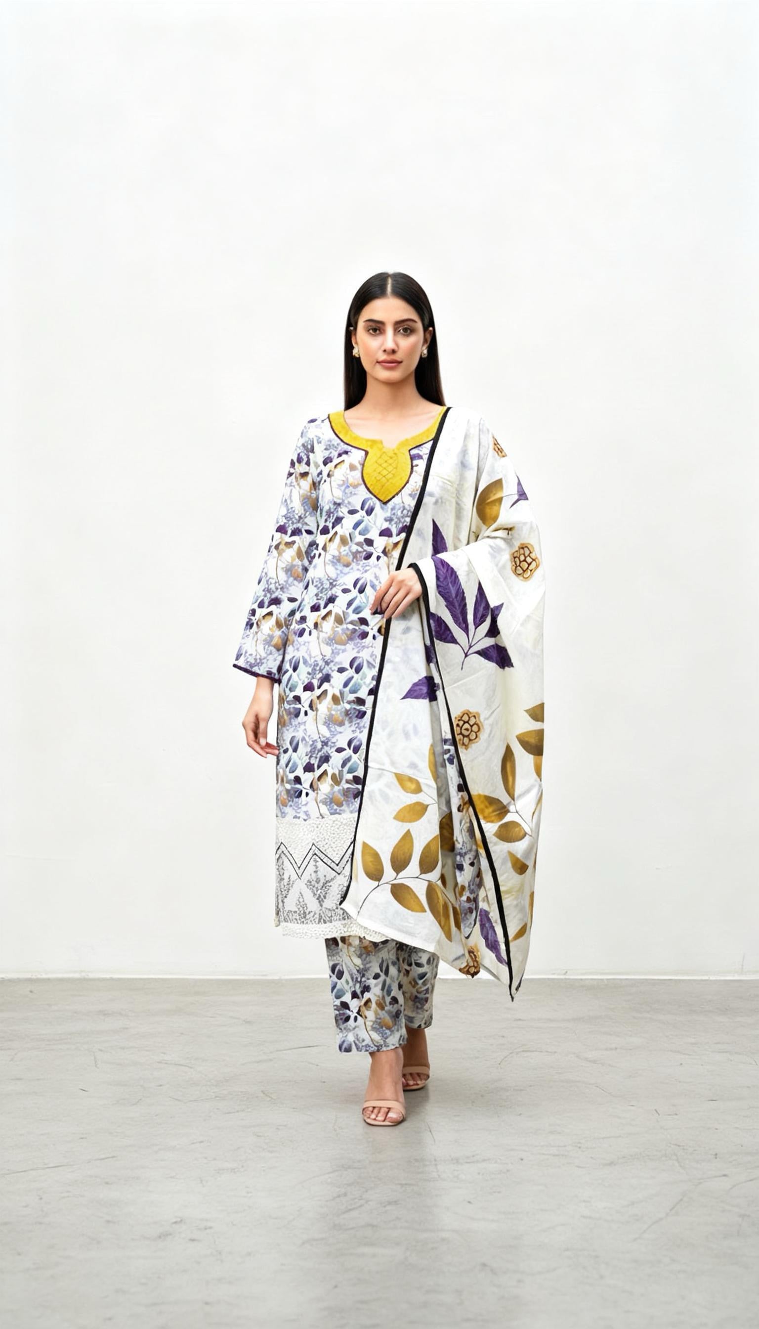 Lawn 3-Piece Suit