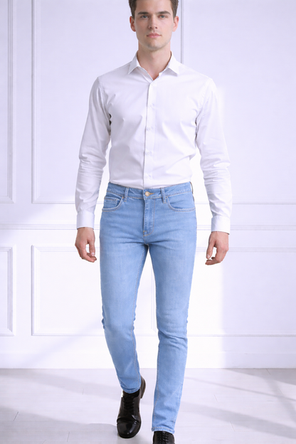 Men's solid Jeans