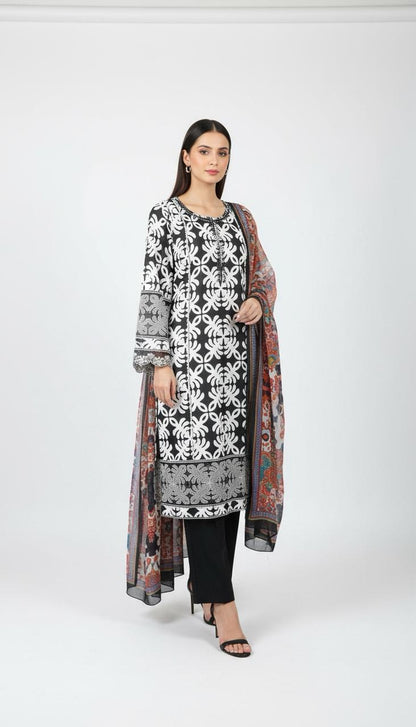 Regal Lace Embellished Suit