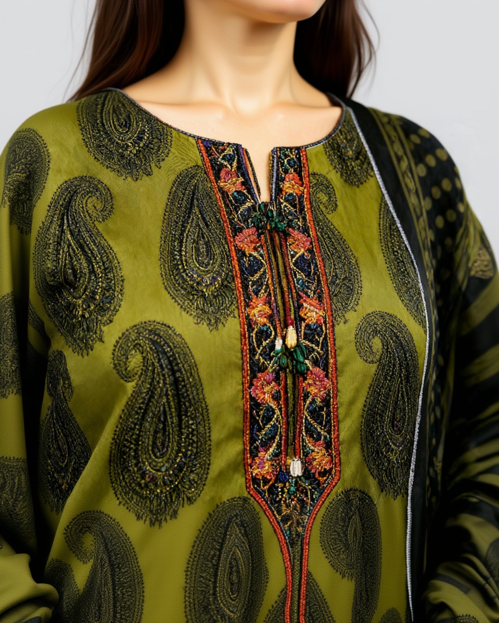 Luxury Embroidered Suit