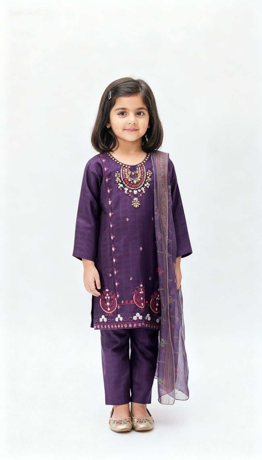 Premium Embroidered Suit – Festive Collection