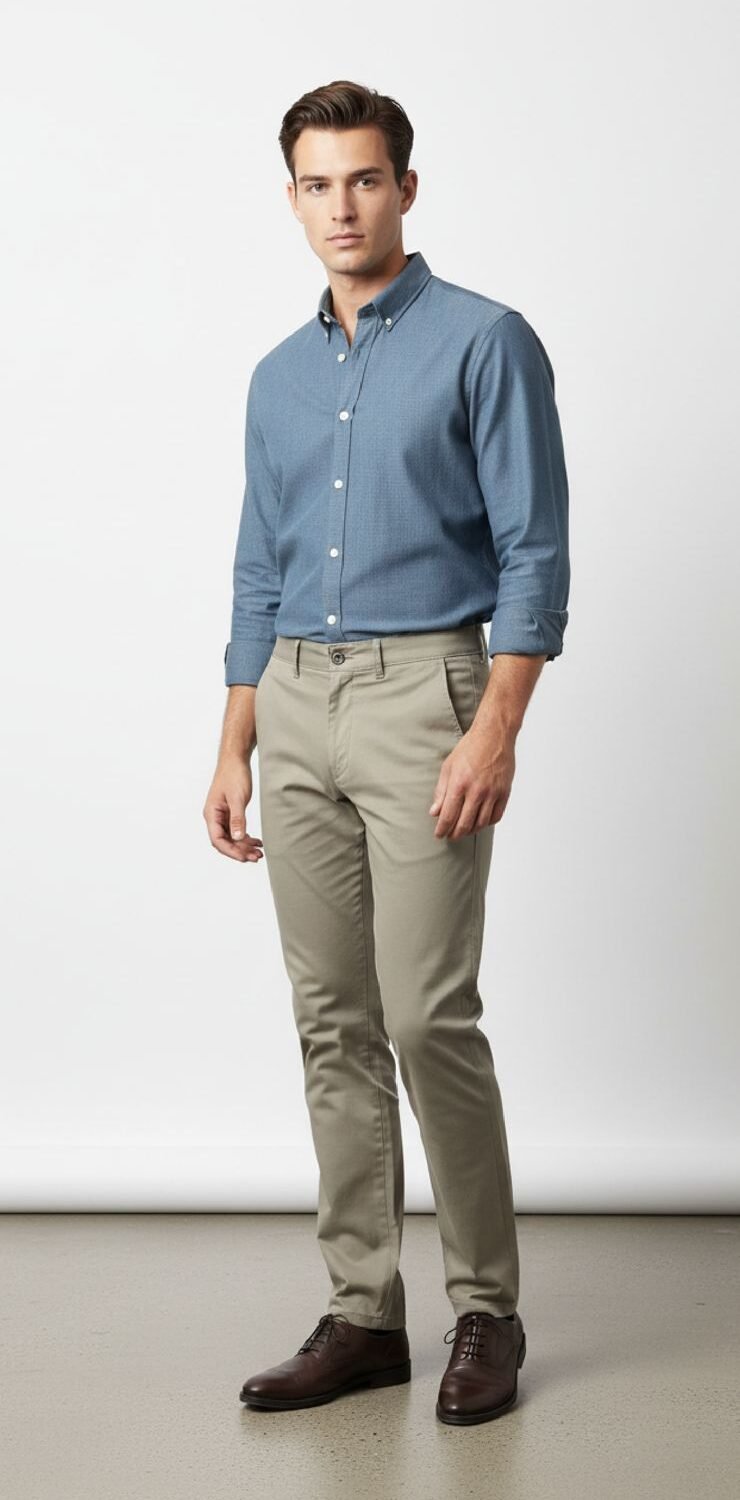 Casual Essential Cotton Pants